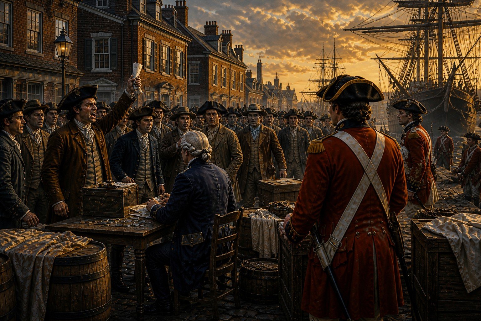 Boston Tea Party - Townshend Acts